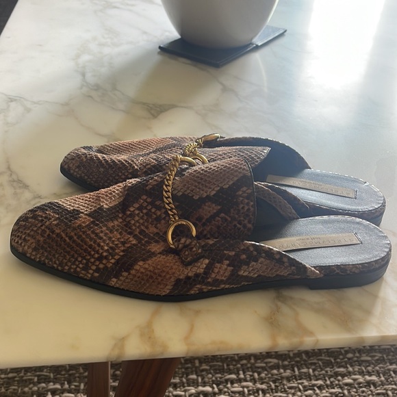 Stella Mcartney animal print square toe mules - Picture 2 of 5